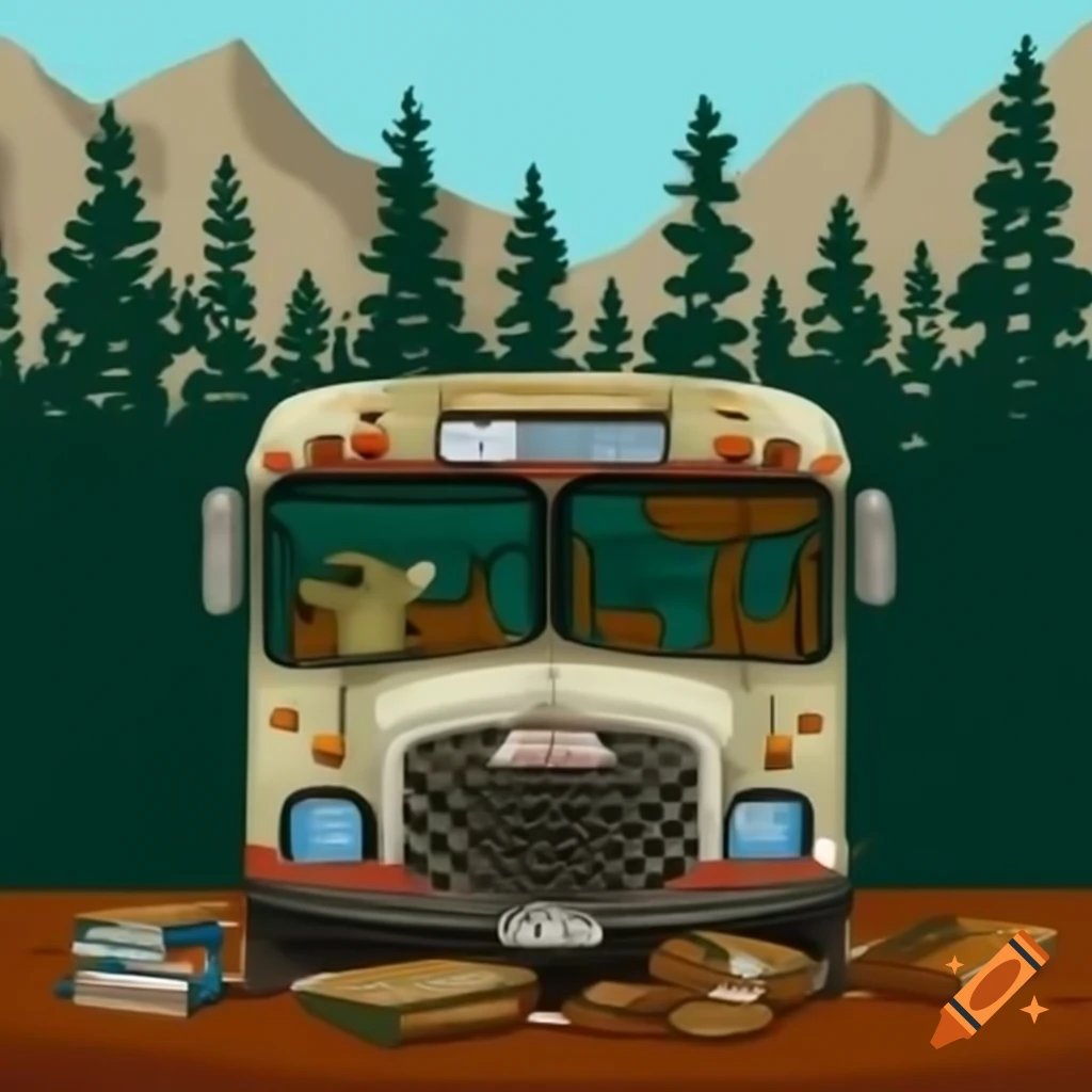 Abandoned Fairbanks City Transit System bus 142 with peeling paint and rust