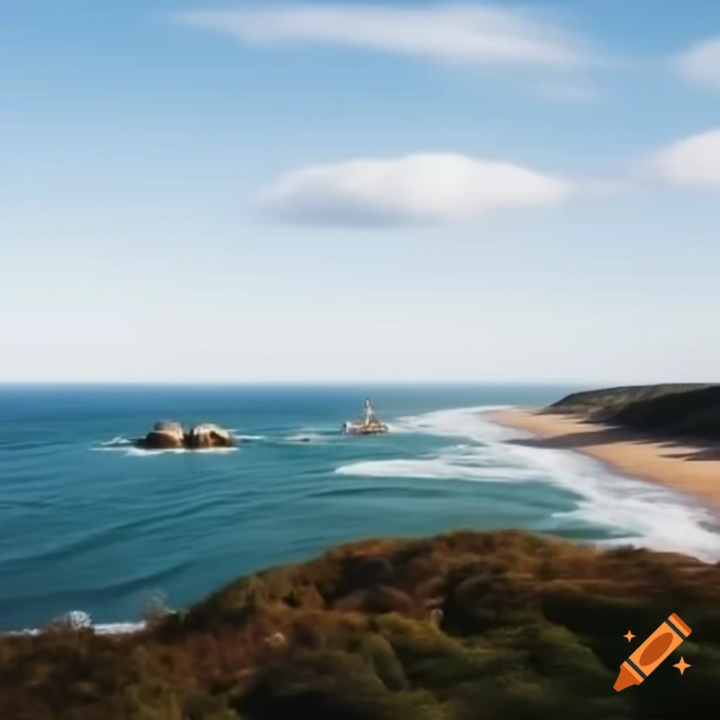 Scenic view of North Carolina coast