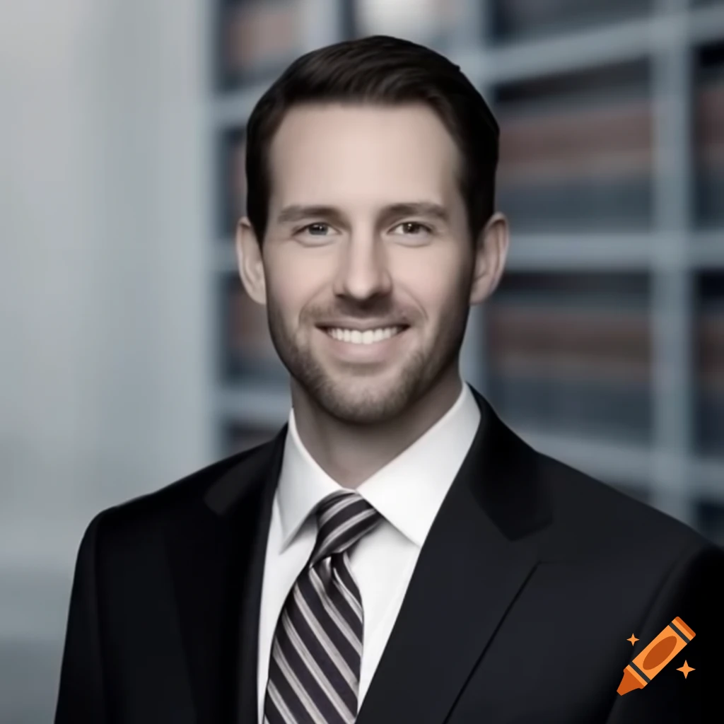 Professional lawyer in a formal setting