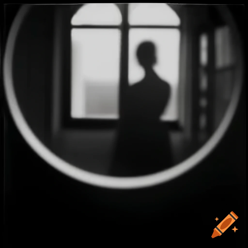 Mysterious reflection in window hinting at another reality