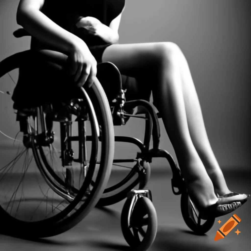 Woman in wheelchair, showcasing strength and resilience