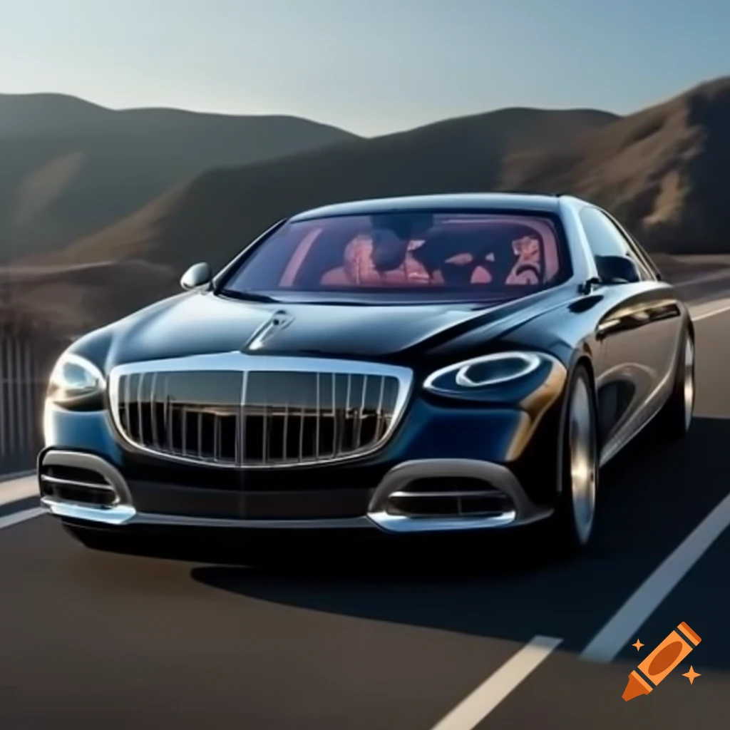 Luxury Maybach car showcasing elegant design