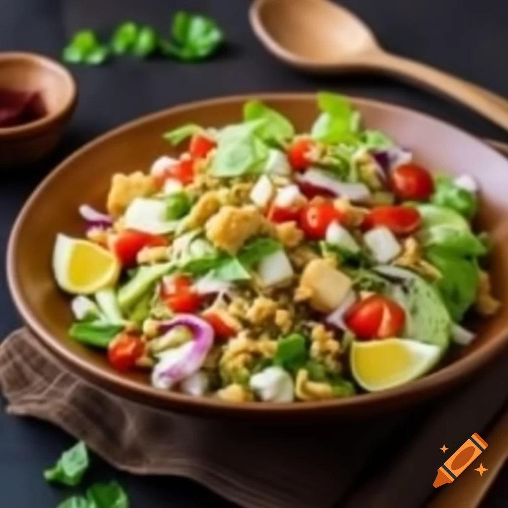 Kakadu mamu salad dish