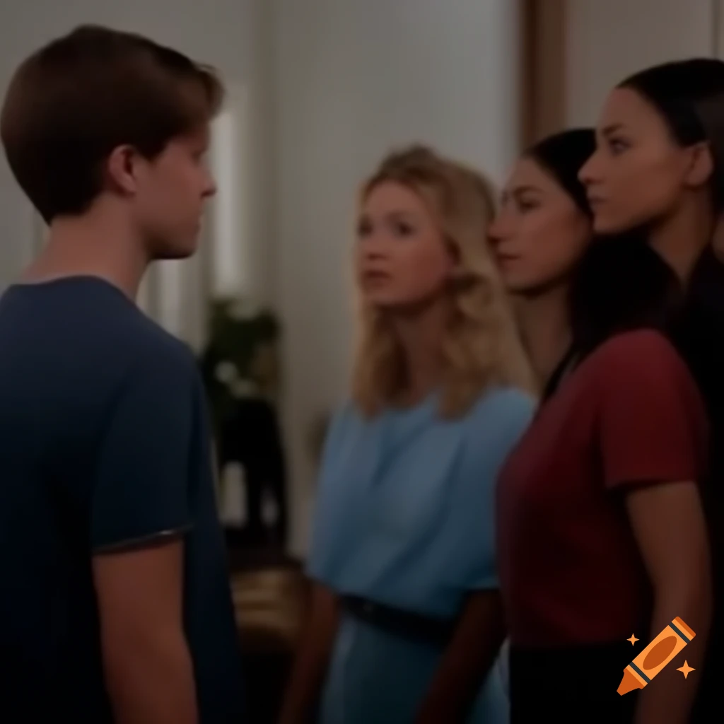 Friends engaging in arguments and discussions
