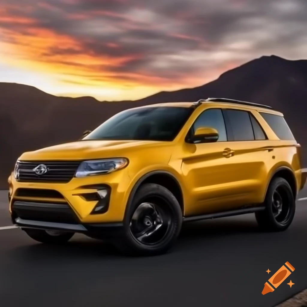 2015 yellow US SUV