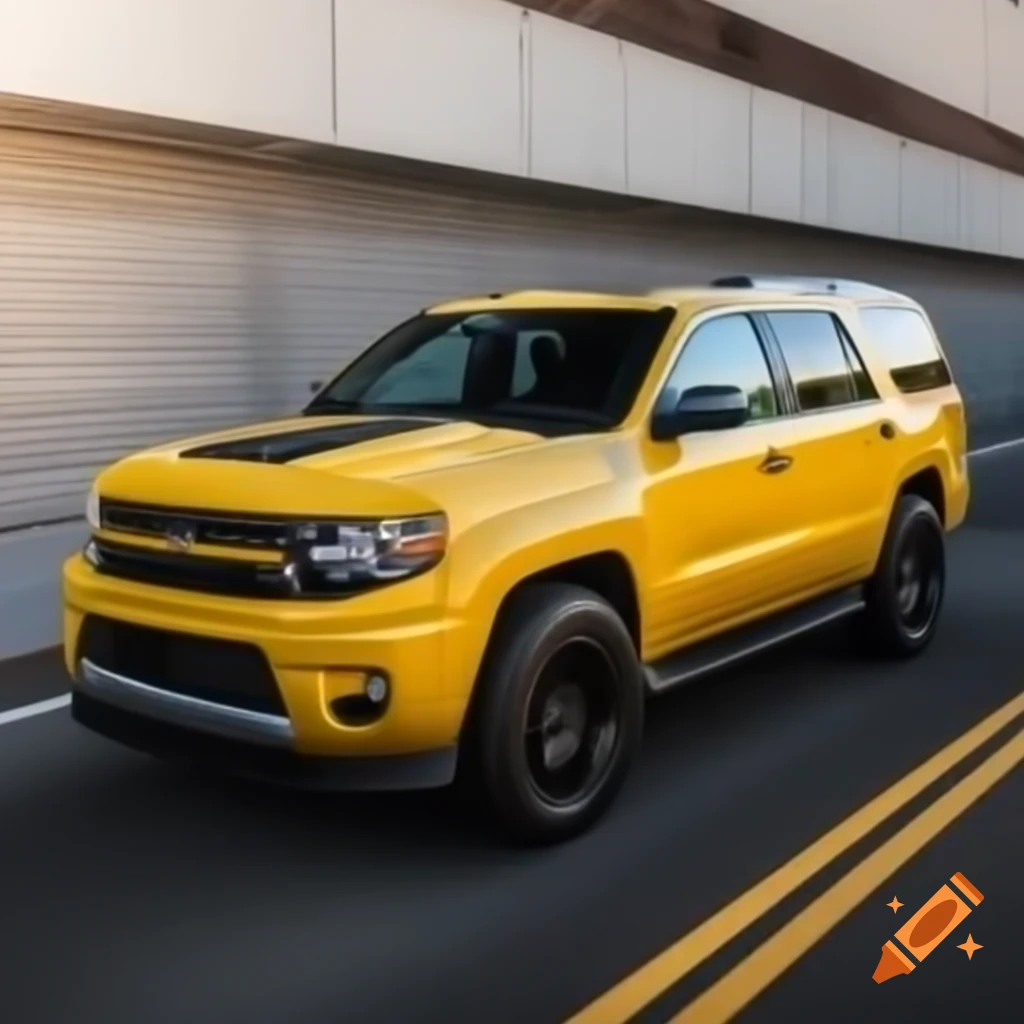 2015 yellow US SUV