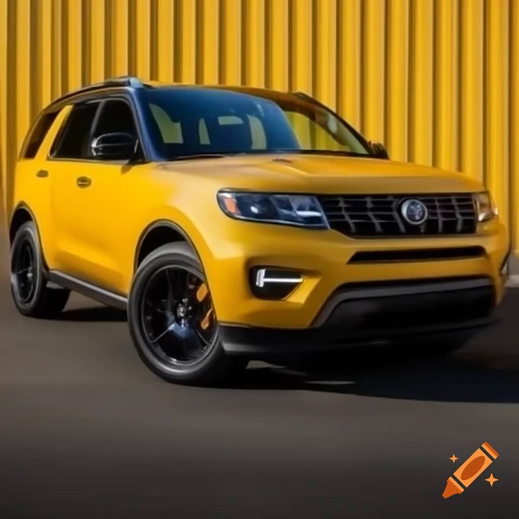 2015 yellow US SUV model