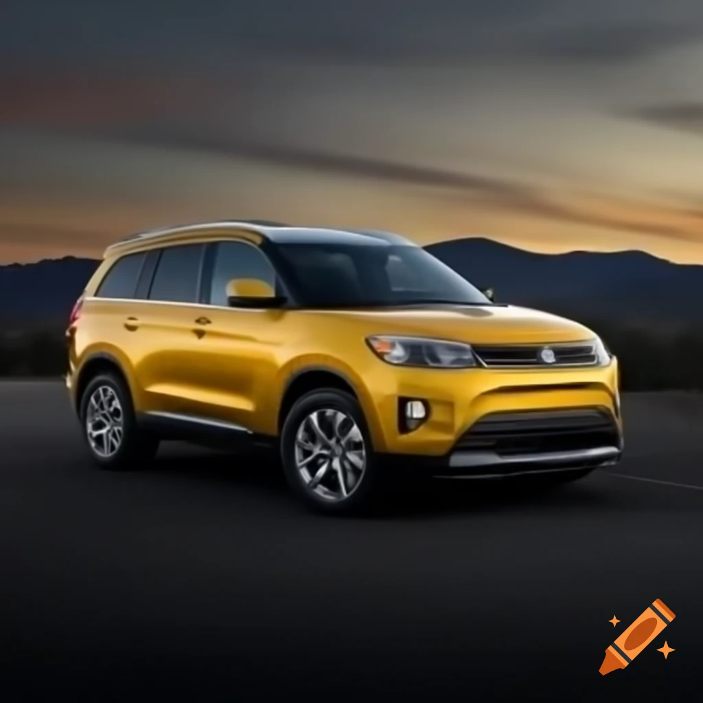 2015 yellow US SUV