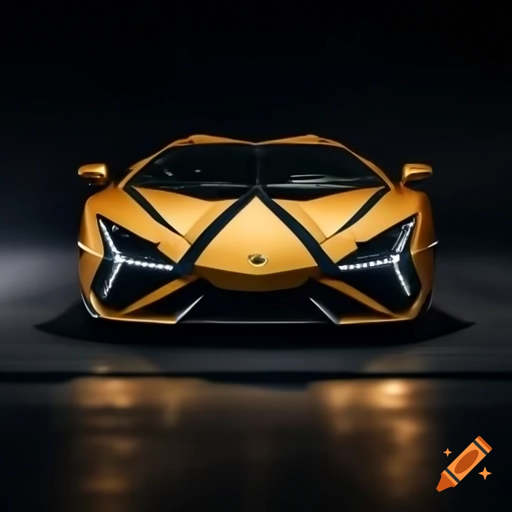 Lamborghini logo featuring a golden bull symbolizing luxury and performance