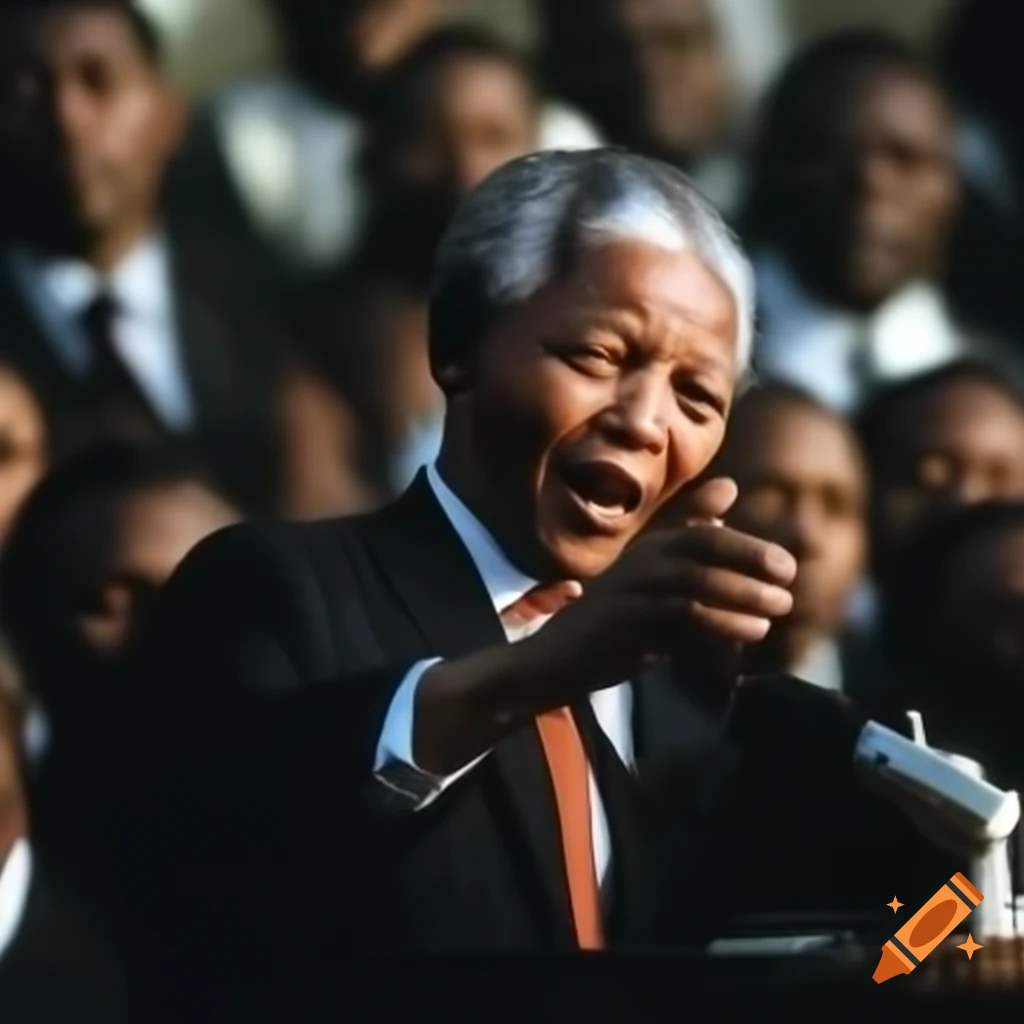 Nelson Mandela portrait
