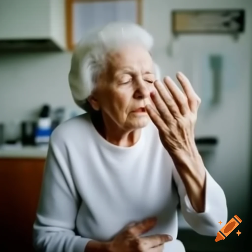 60-year-old woman at clinic with left finger pain