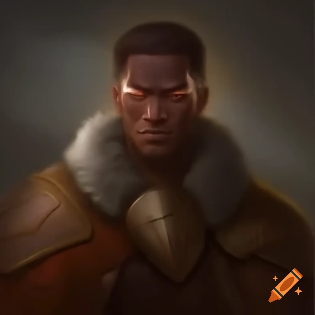 Ideal man symbolizing peak potential