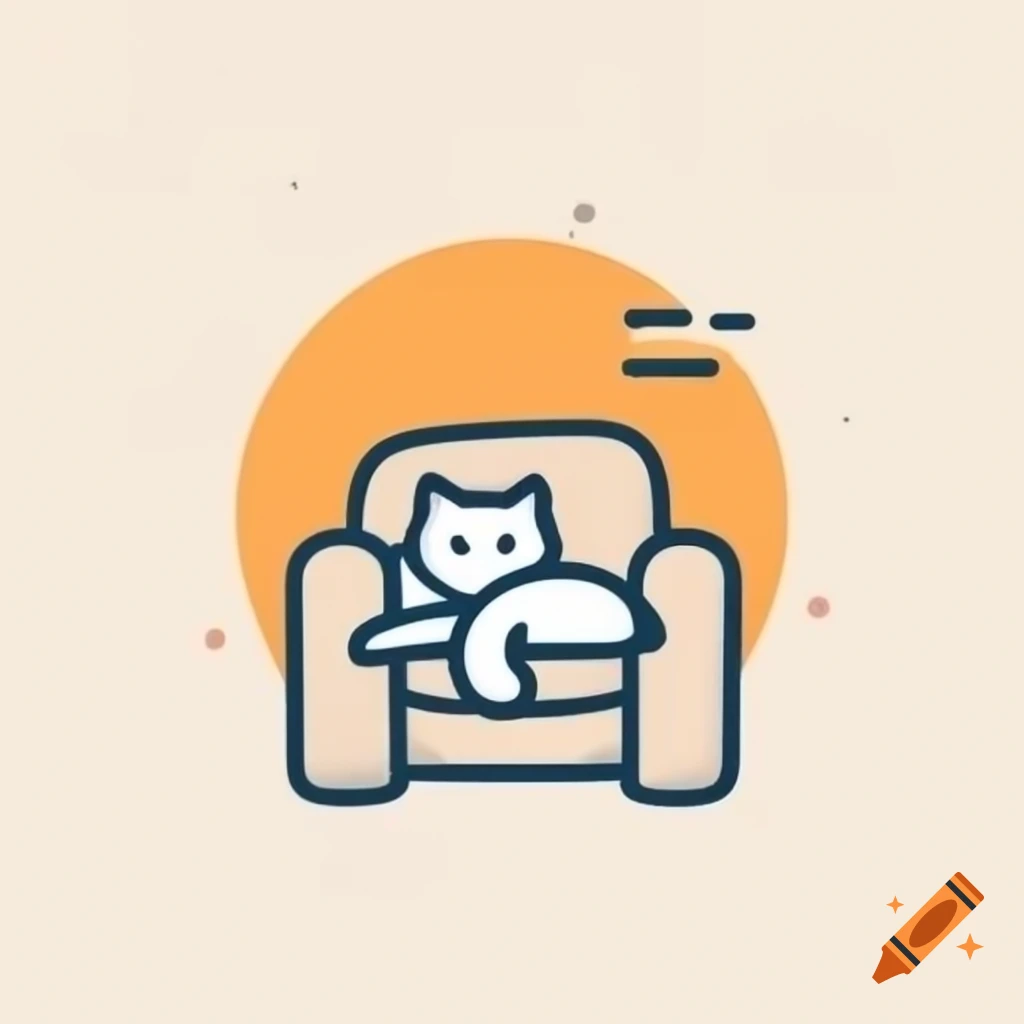 Logo design for Comfortara featuring cozy armchair symbol