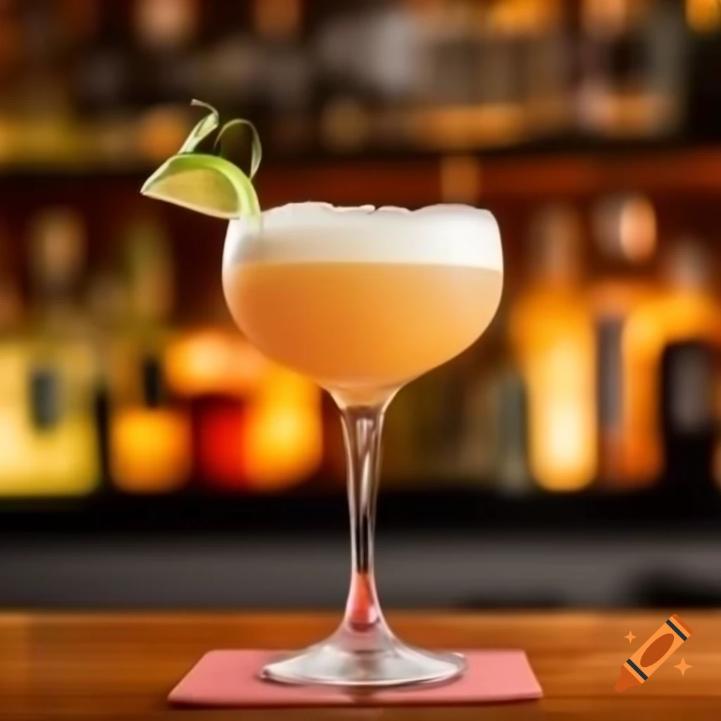 Cafe Panama cocktail with vibrant colors