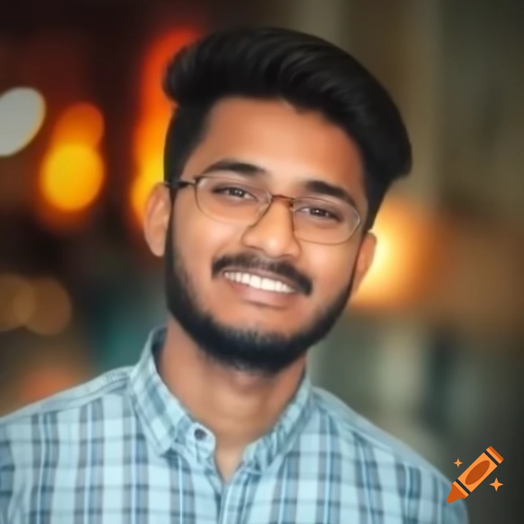 Indian software engineer working at a desk