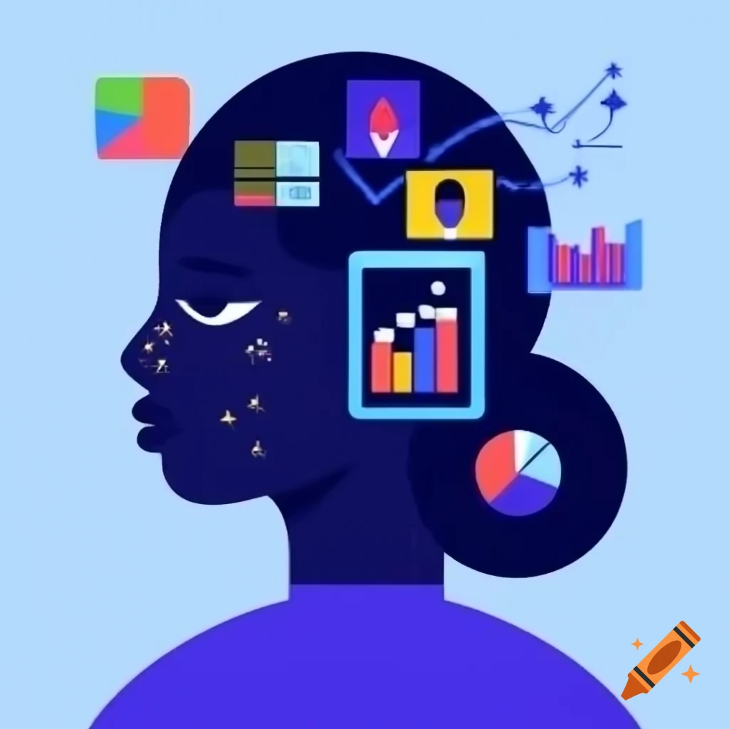 Professional logo design featuring data graphs for youtube channel '4 ...