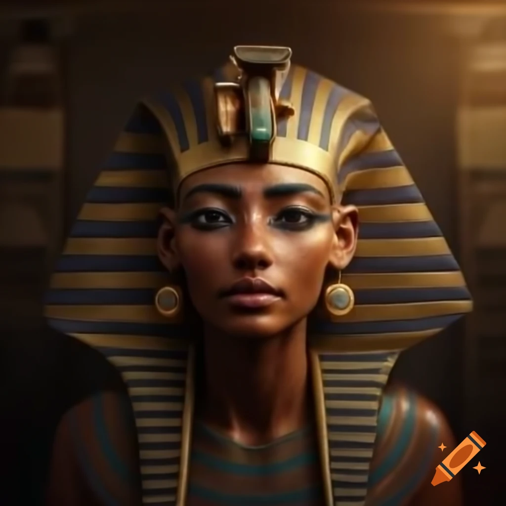 Depiction of Pharaoh Sonfru in human form