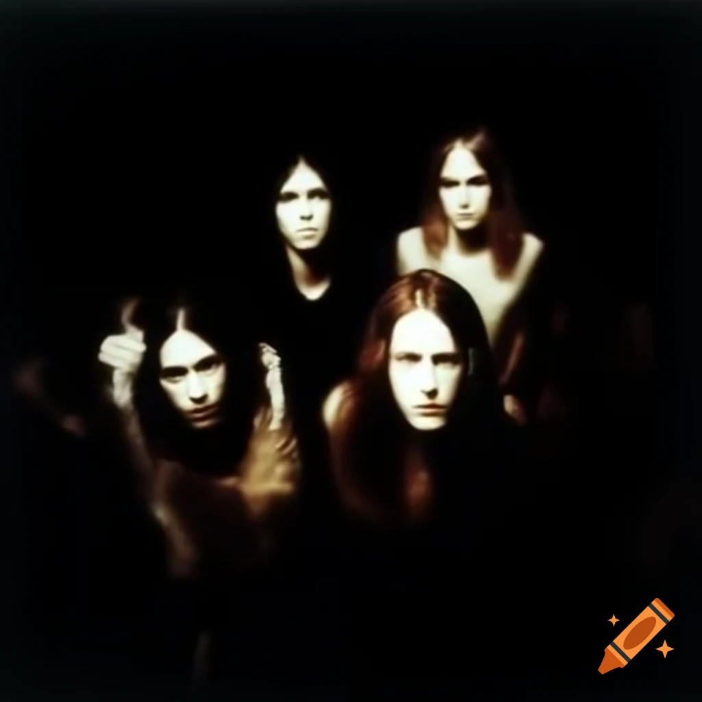 Album cover design for 'Riot at Midnight' by 1980s rock band Midnight Riot