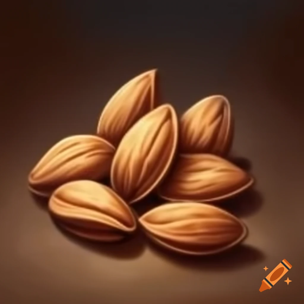 Close-up of almonds