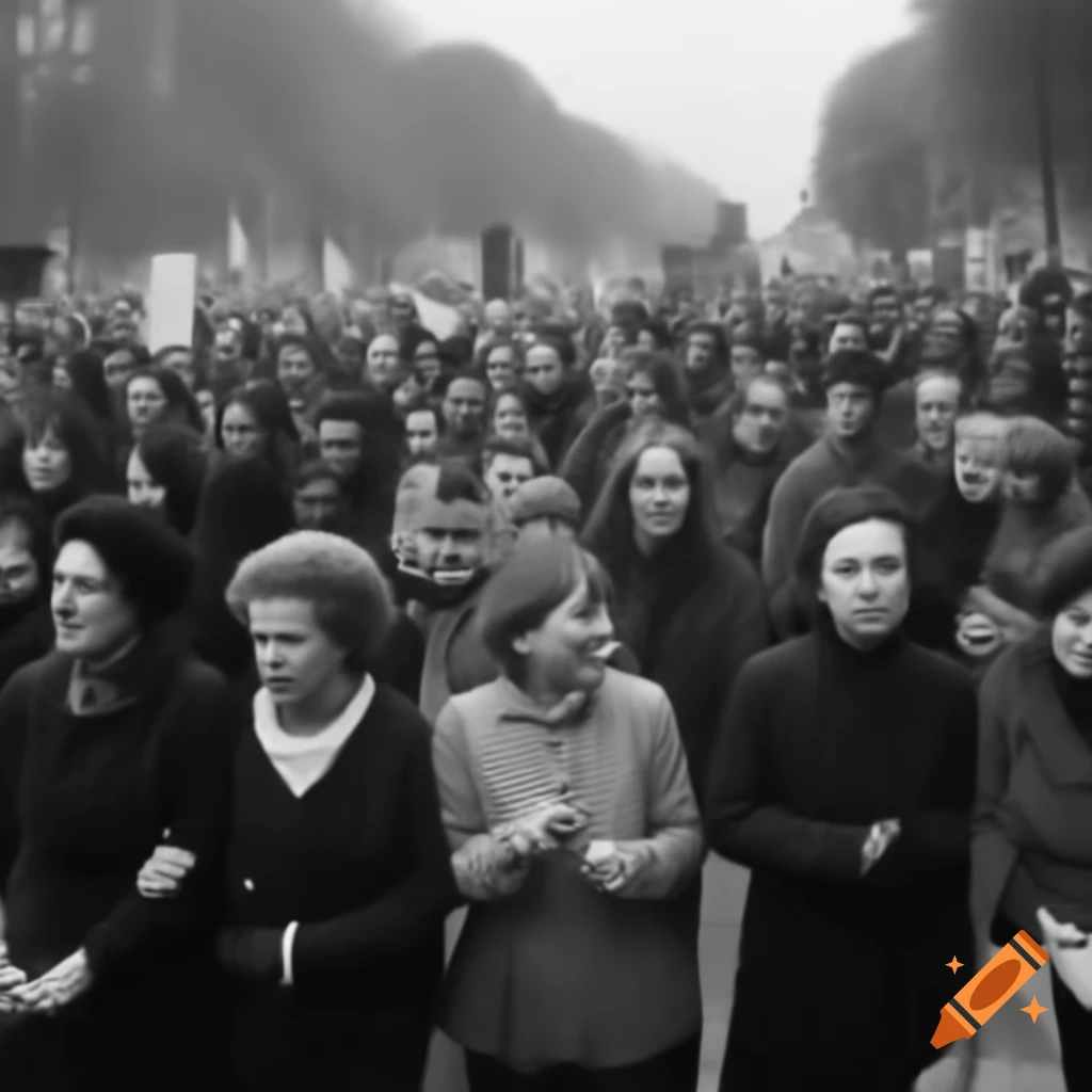 Black women protesting for their rights