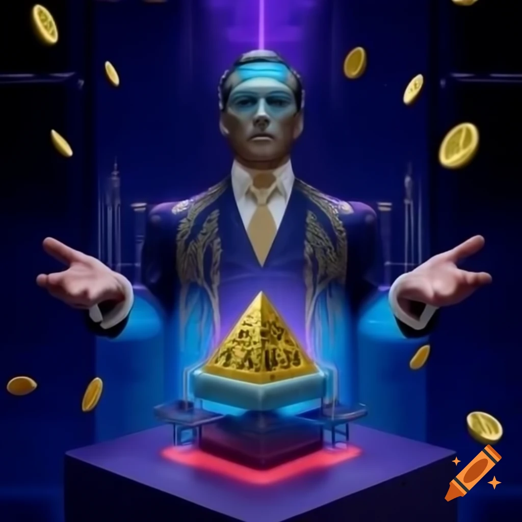 Sophisticated modern suit with gold and silver patterns worn by Bernard  Arnault on Craiyon