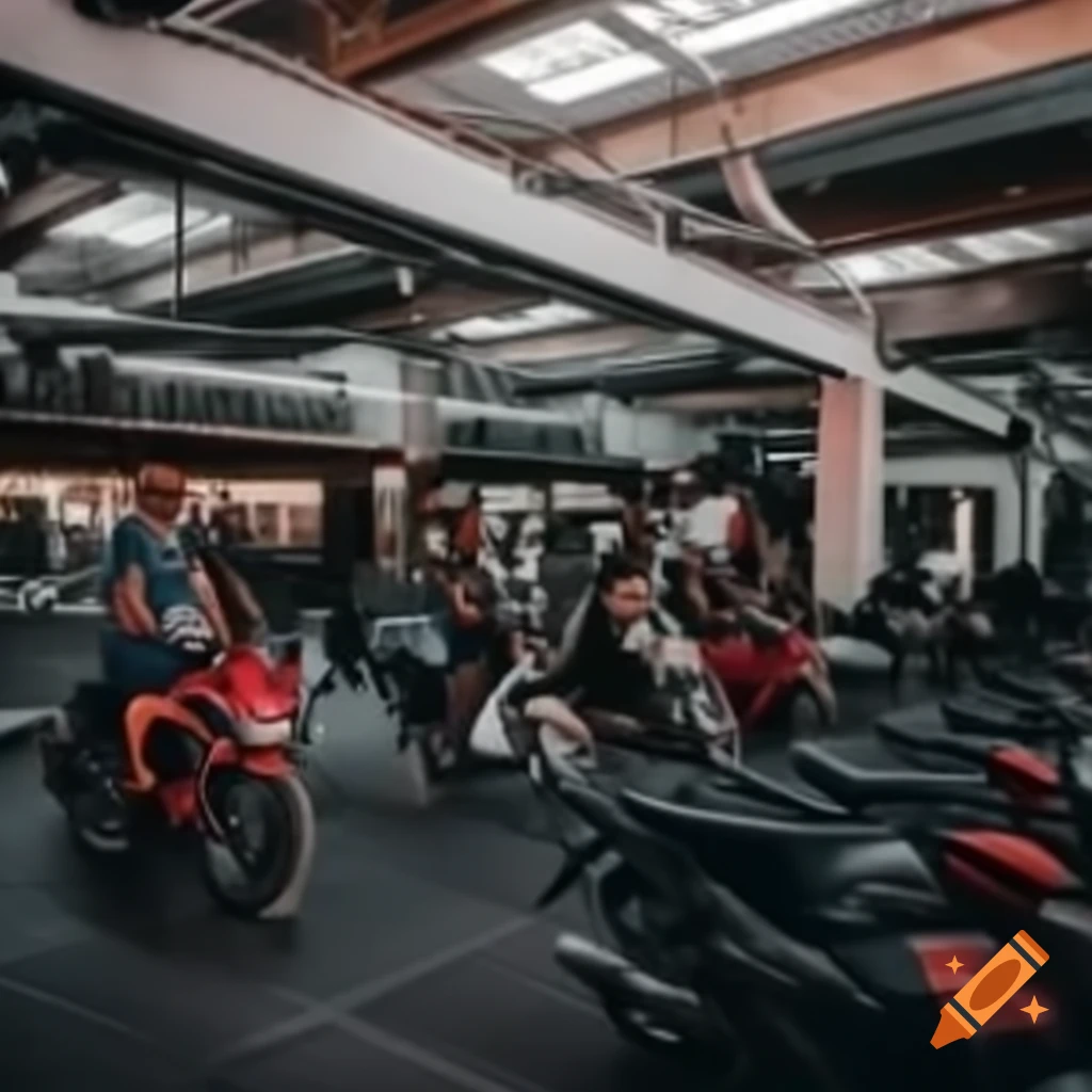 Motorbike accident near popular gym in Bali