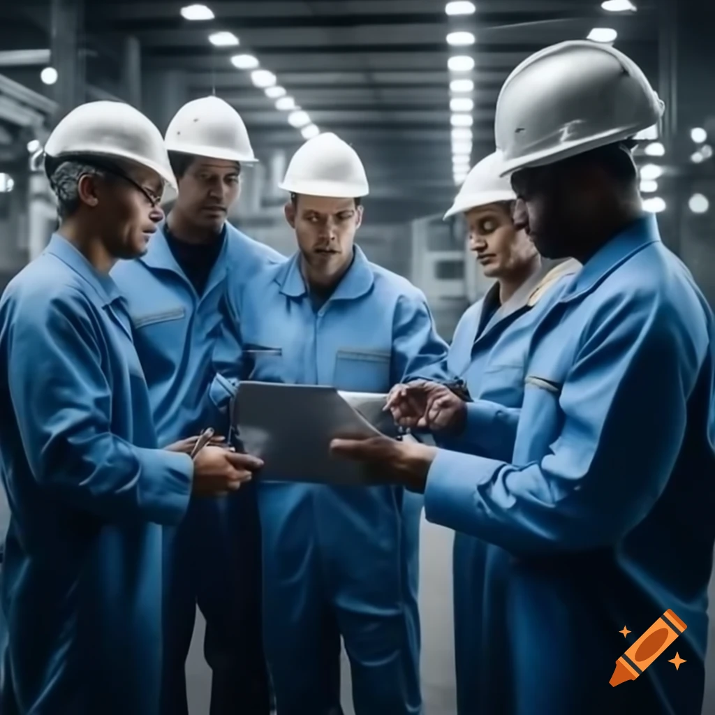 Group of experts in aerospace industrial techniques