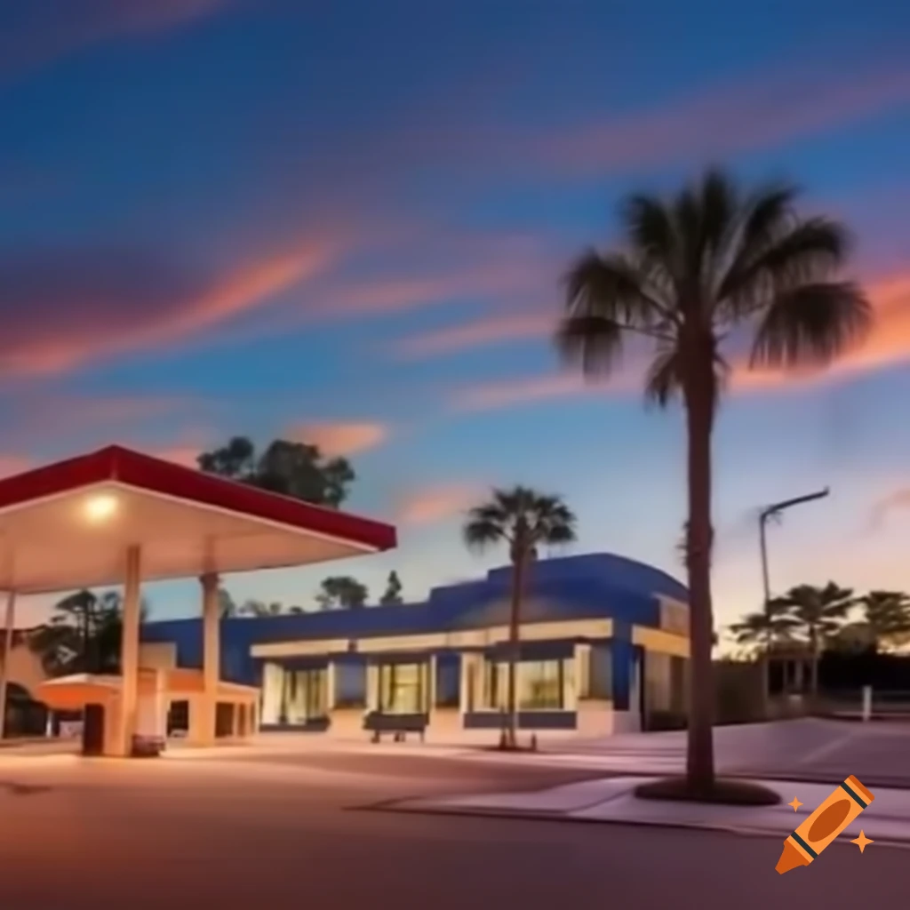 Rest stop off I-10 in Florida