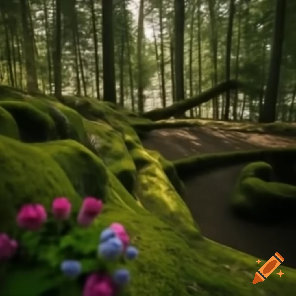 Story of Lina, Tom, and Mia in the Magical Forest