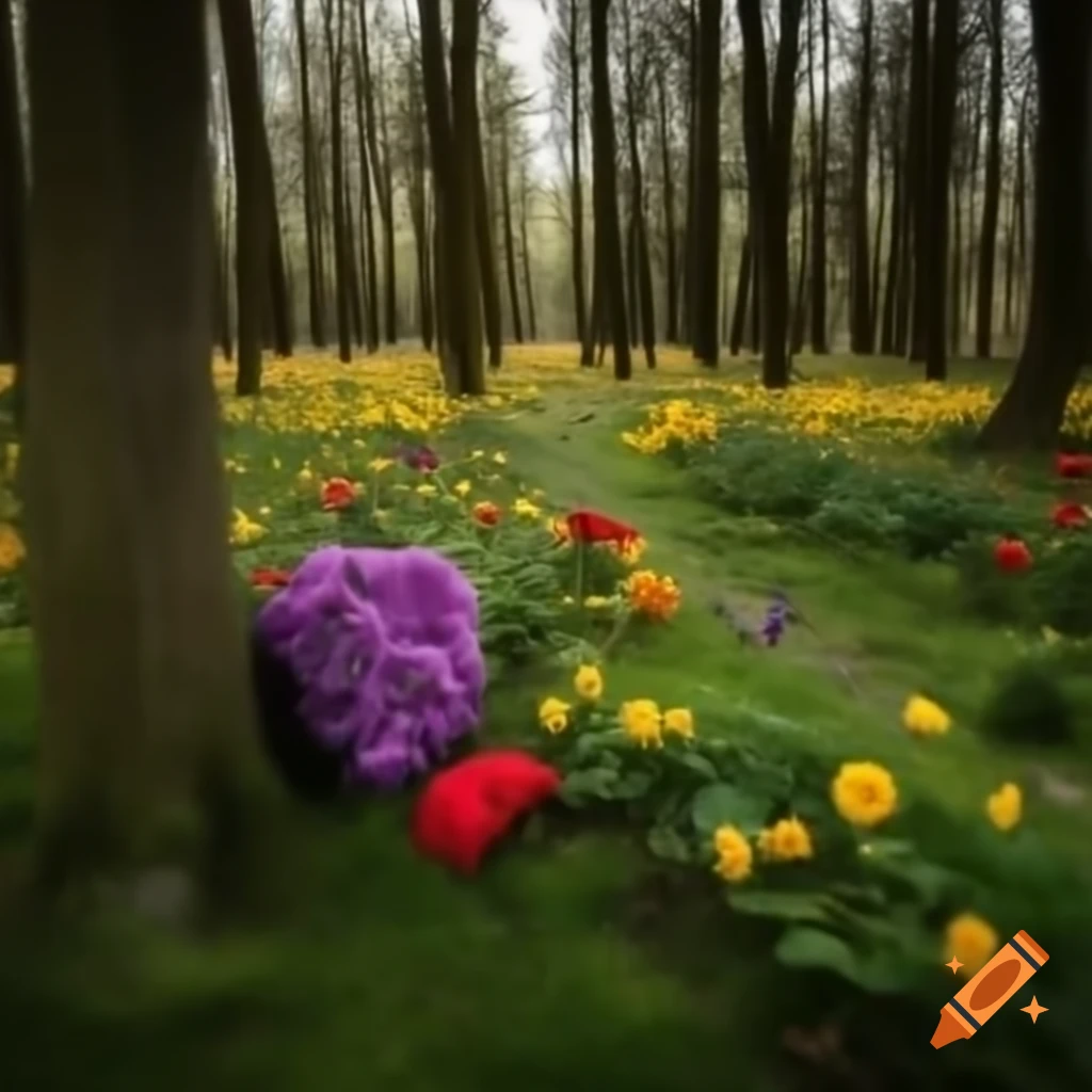 Story of Lina, Tom, and Mia in the Magical Forest