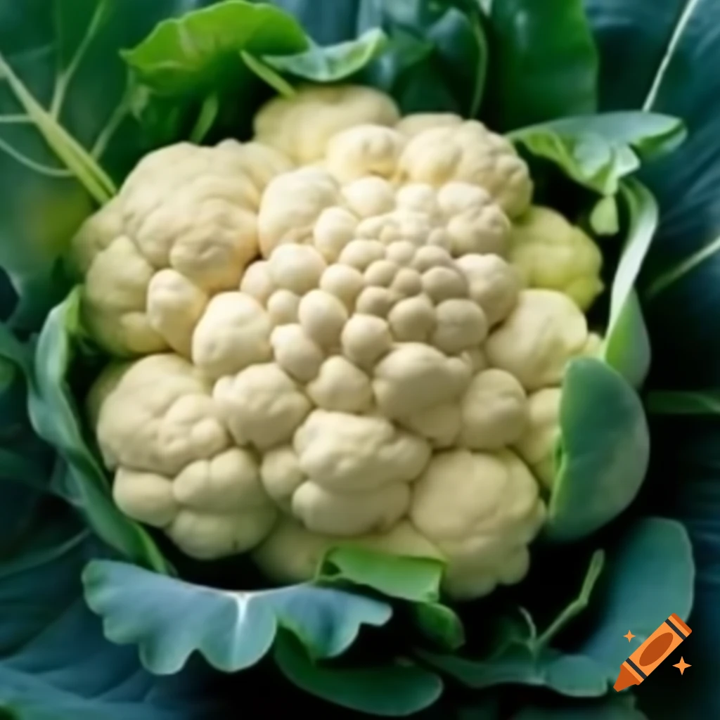 Fresh bunch of cauliflower