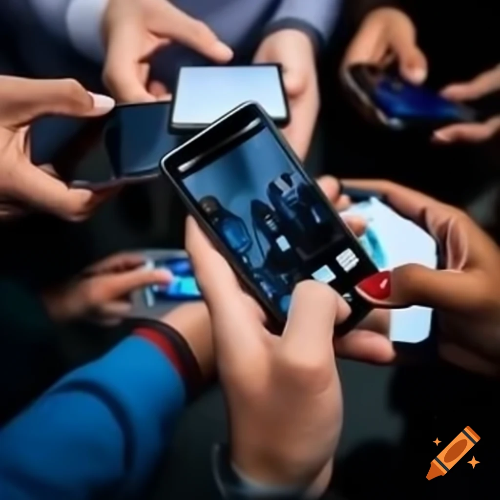 Person holding Huawei phone
