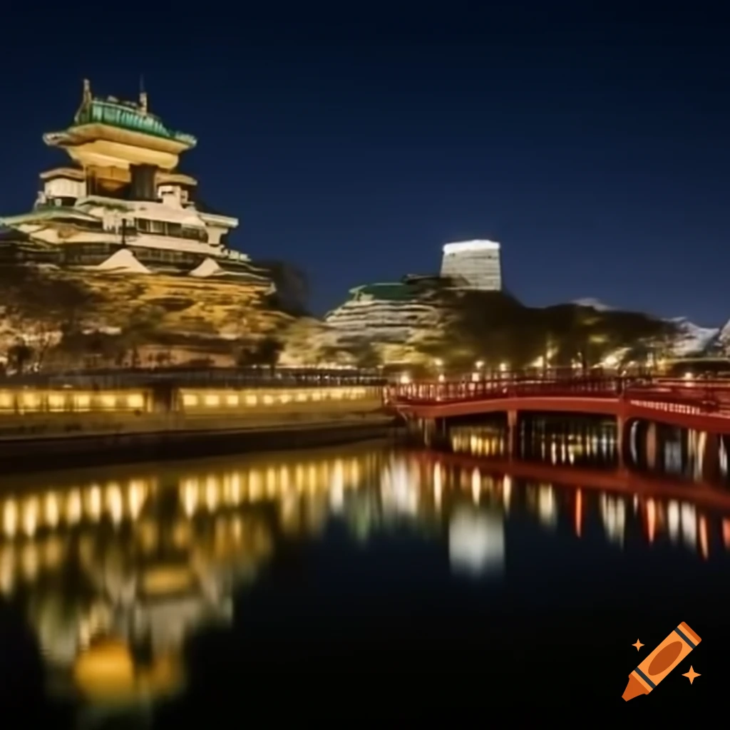 Metropolis in Japan showcasing modern architecture