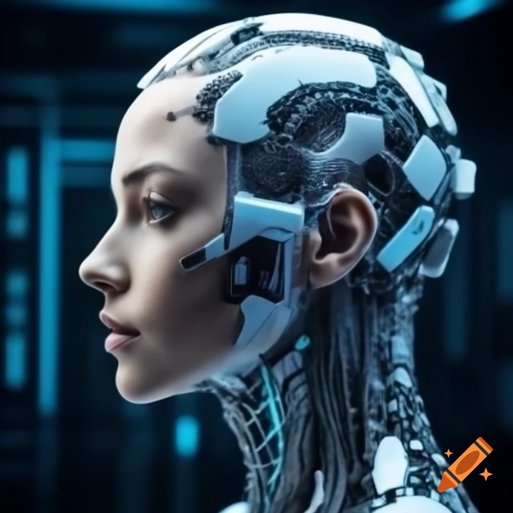 Artificial intelligence concept on Craiyon