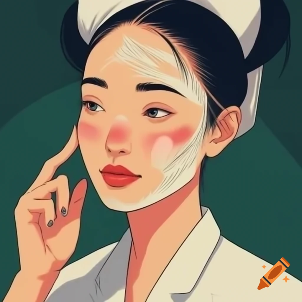 Skincare products for self-care and mental health website