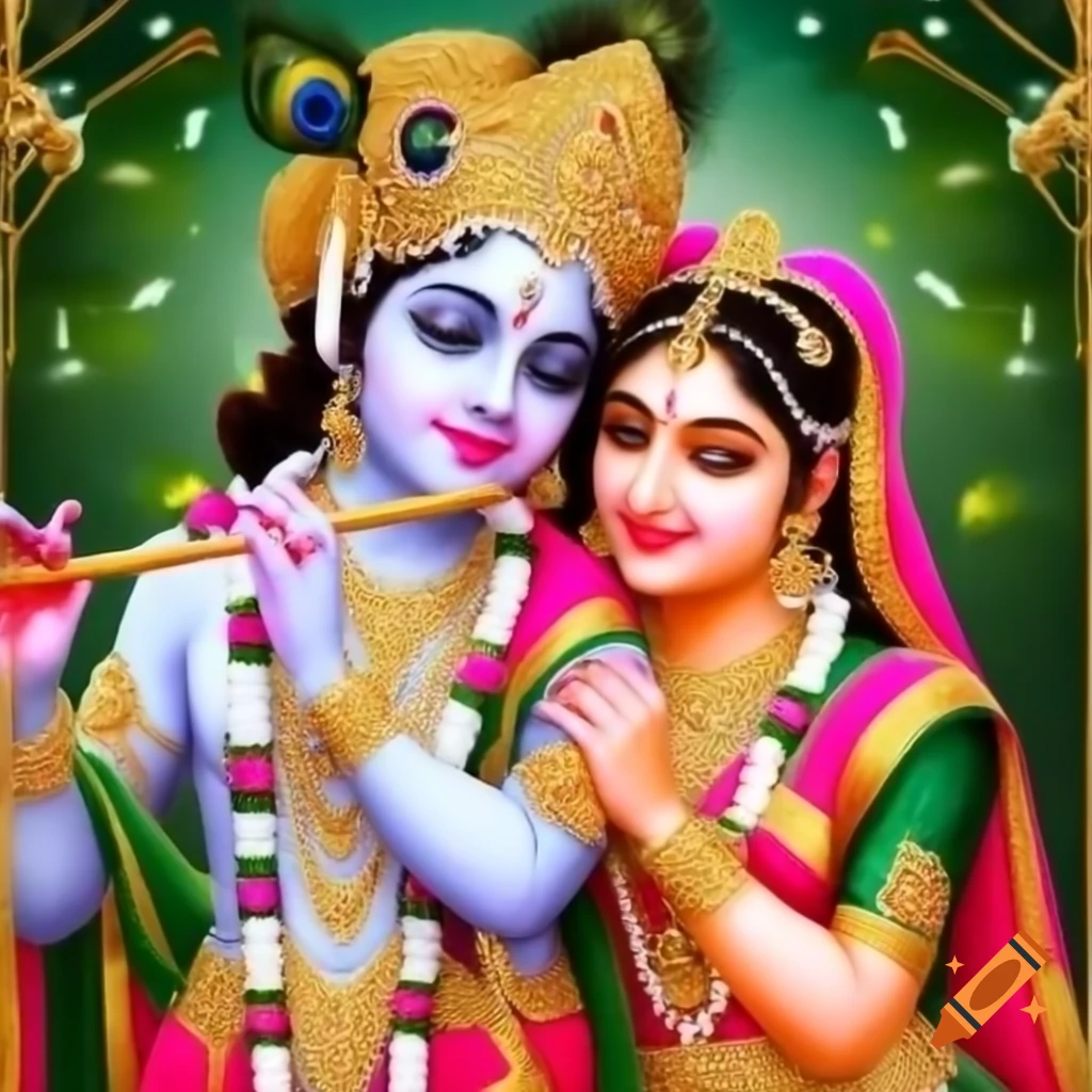 lord-shri-krishna-and-radha-rani-in-traditional-attire-with-golden
