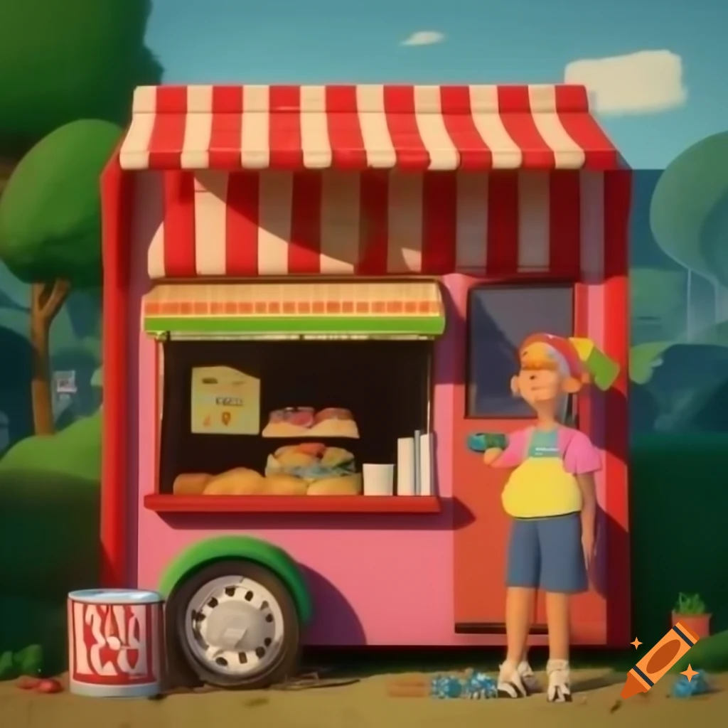 Snack shack offering a variety of treats