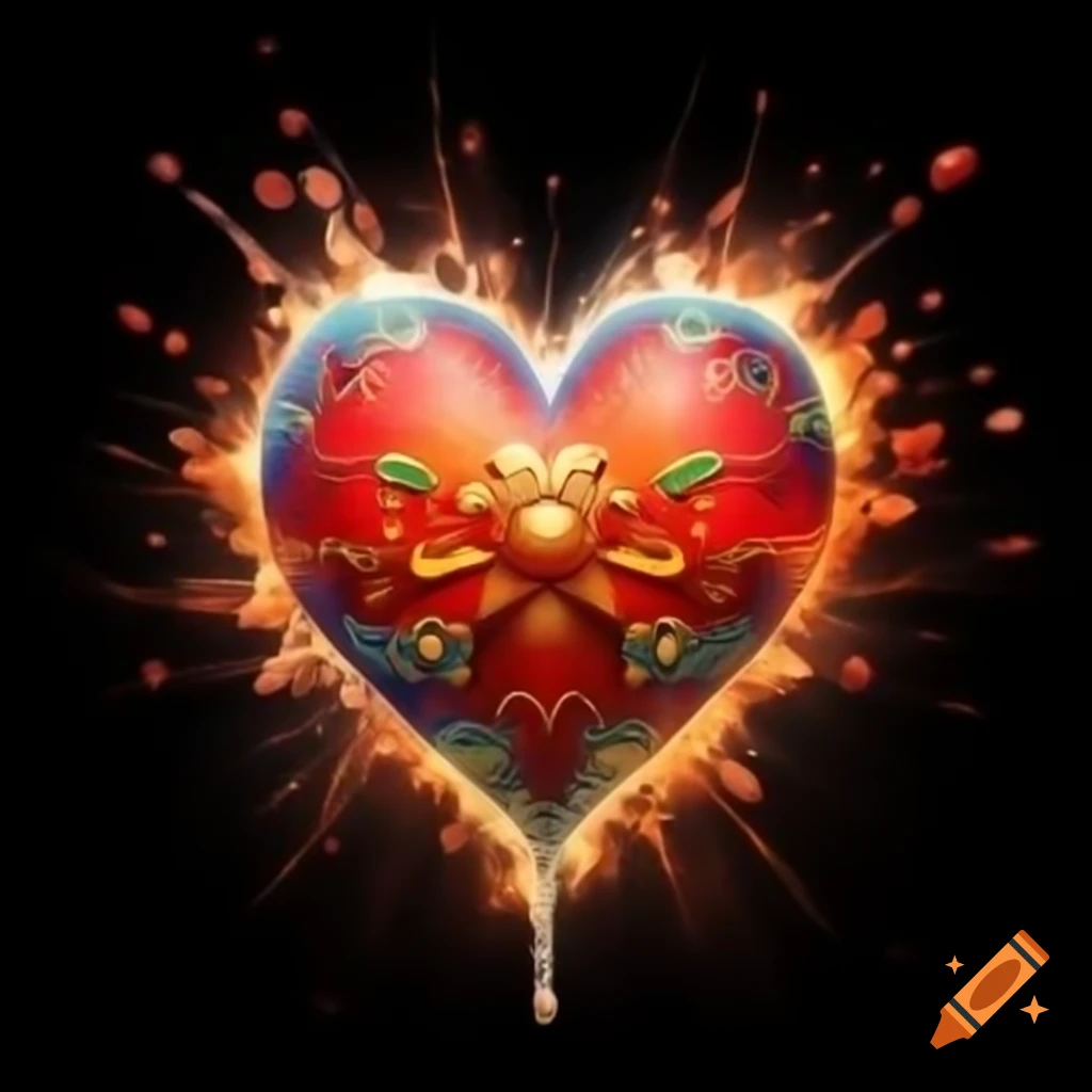 Vibrant Chinese New Year sticker with festive colors and symbolic imagery