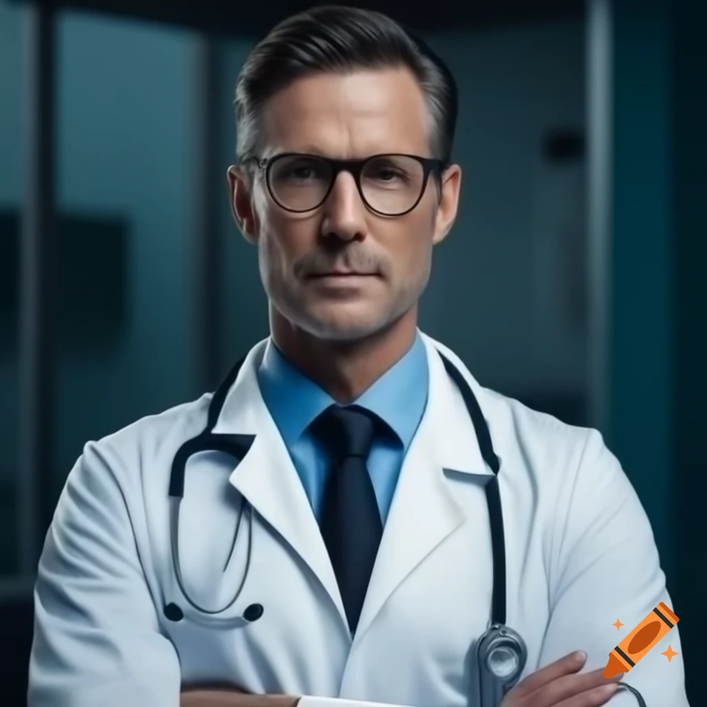 Medical professional in a clinical setting