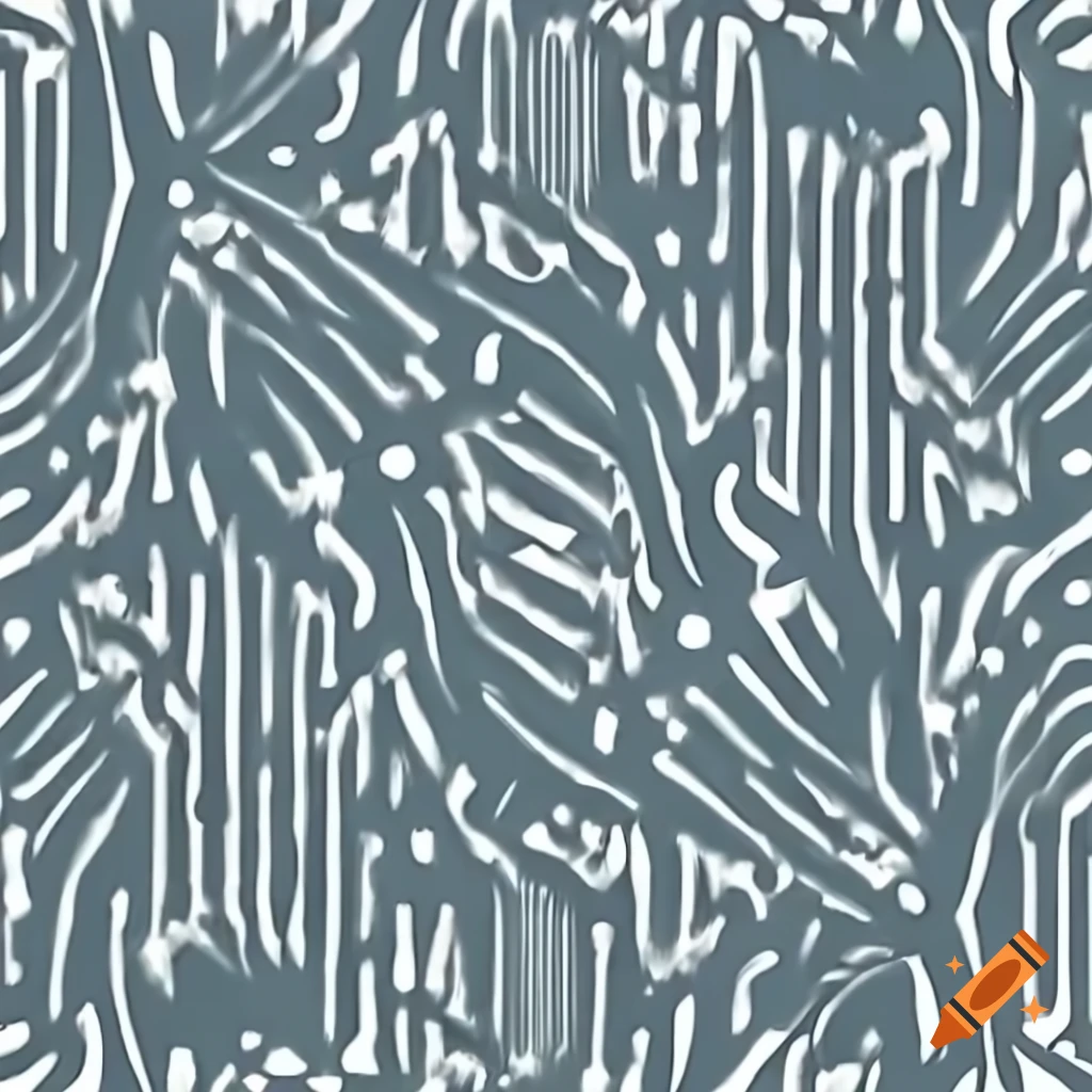 Abstract artwork in baroque style representing constant change