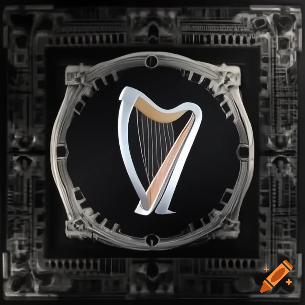 HARP meme coin logo in silver and black with a focus on anti-rug pull ...