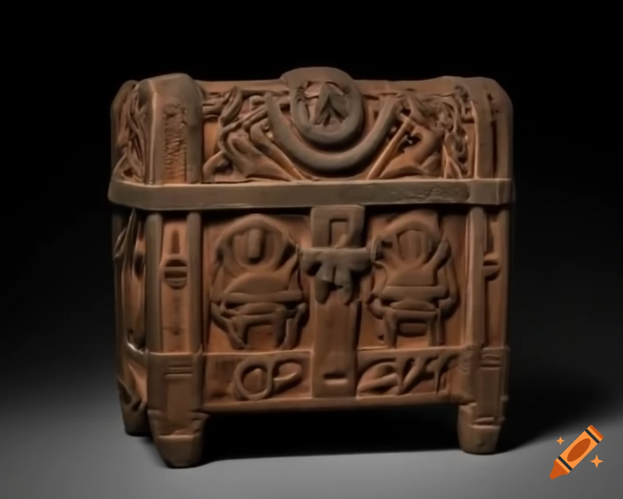 Jessica discovers an ancient ornate chest in a Nigerian tale