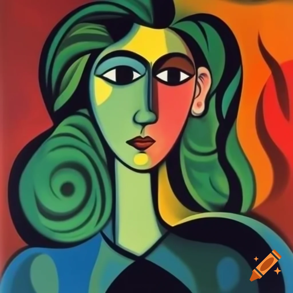 La femme qui pleure by Picasso, a representation of emotion and expressionism