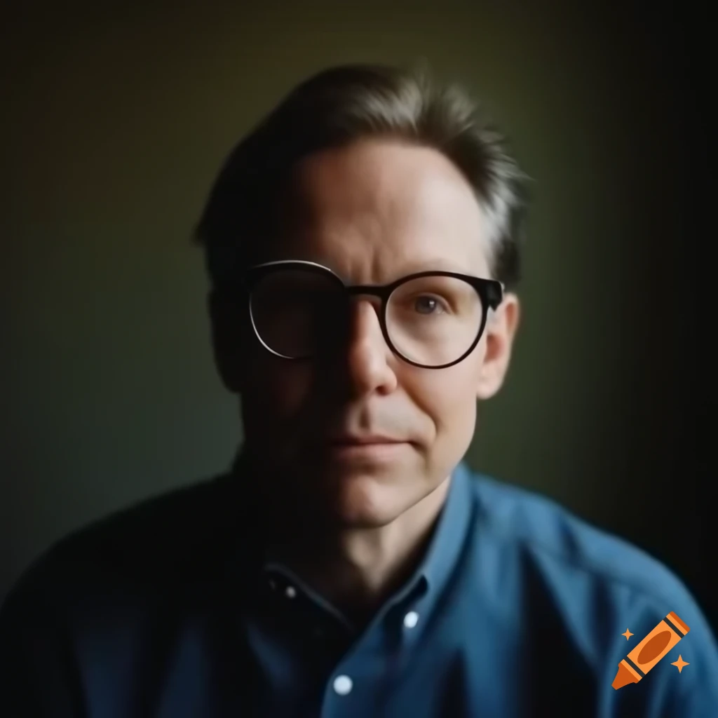 Rascal man, 48 years old, suitable for lifestyle website on Craiyon