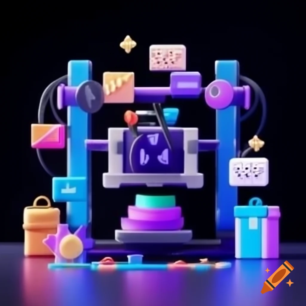 Website offering corporate gifts and souvenirs made with 3D printing