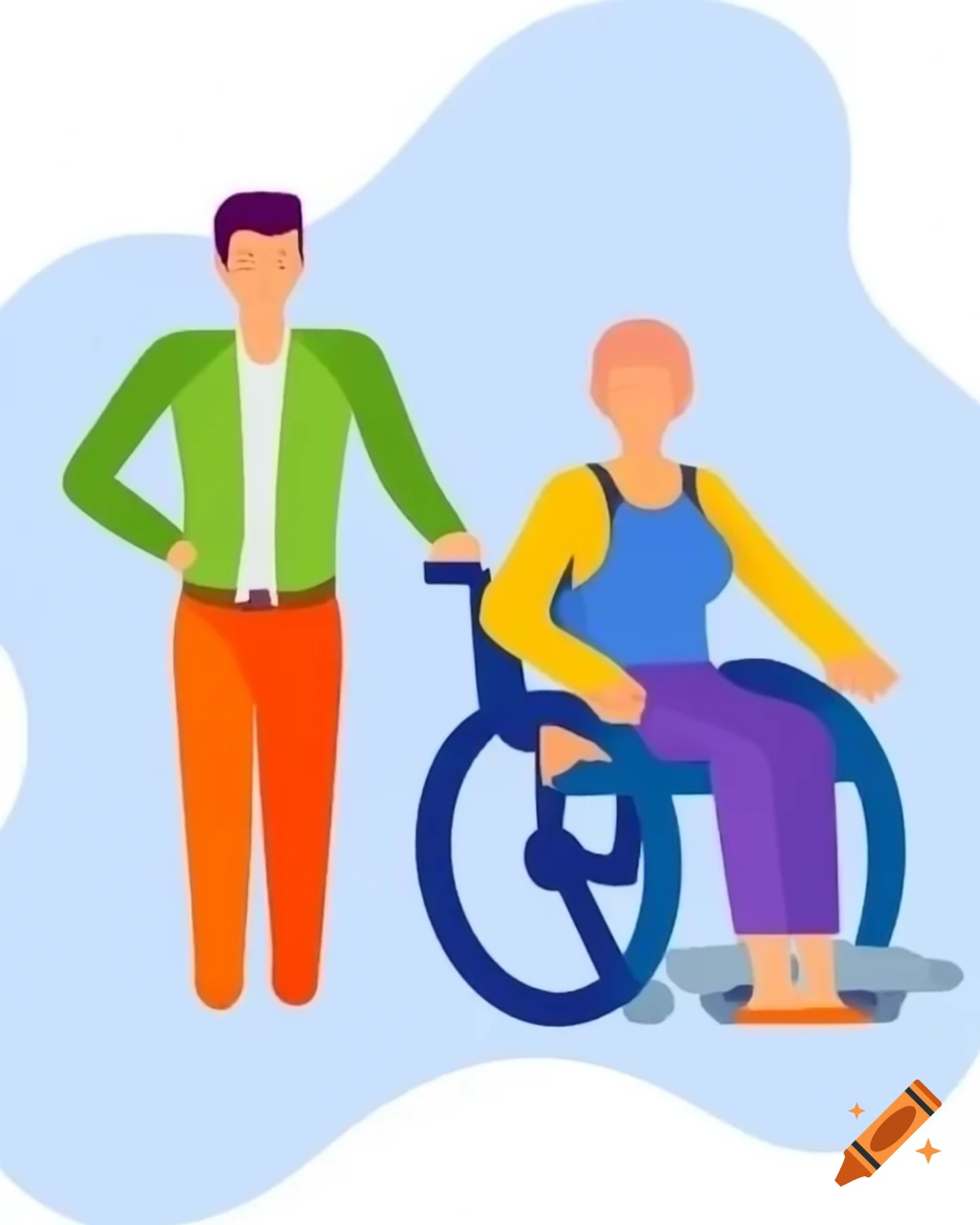 Diverse individuals with disabilities engaged in activities