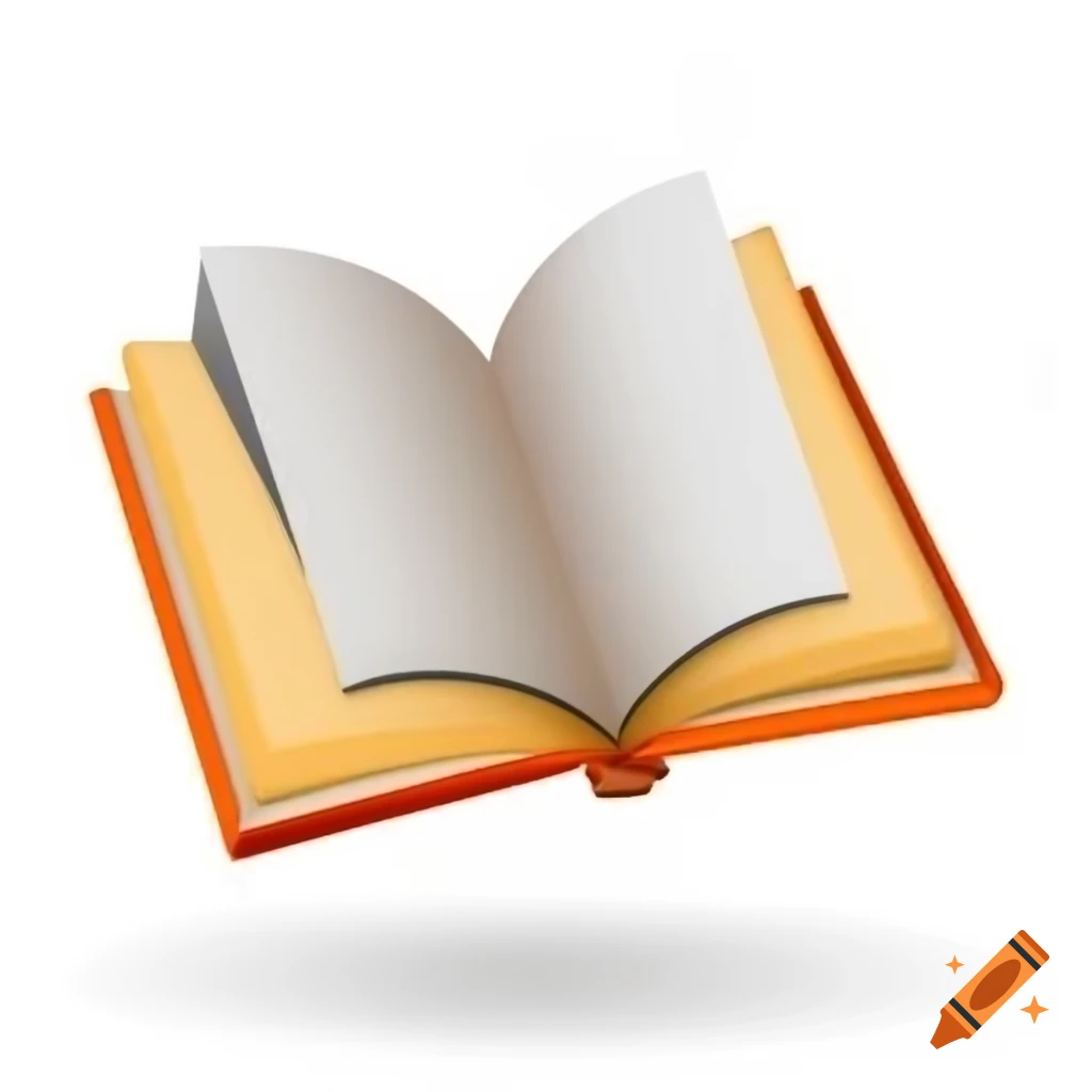 High resolution vector illustration of an open book for graphic design