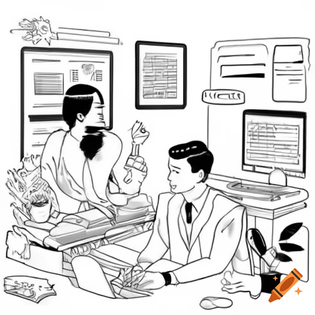 detailed-black-and-white-storyboard-of-central-spy-intelligence-office