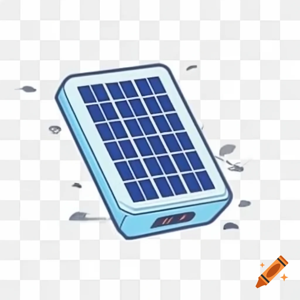Solar Module Cartoon Without Background Solar Panel Cartoon Png