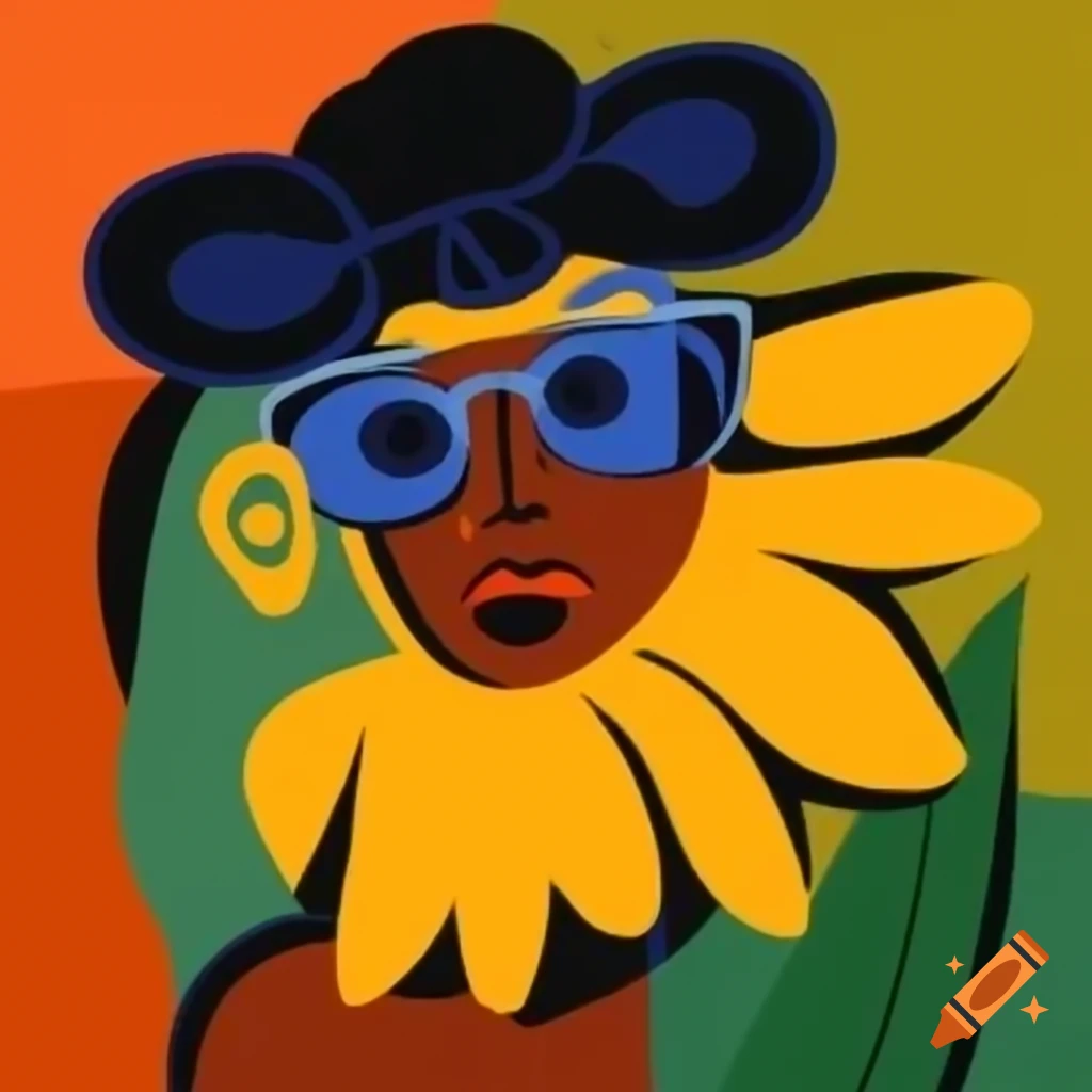 Picasso's sunflowers artwork